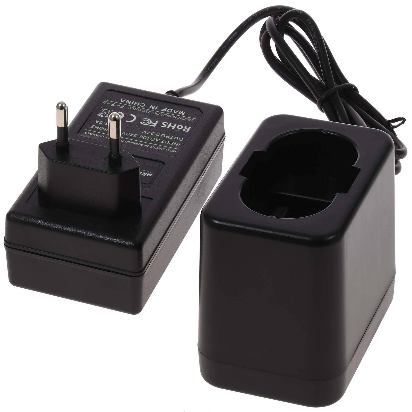 Powery Ladeadapter, Ladegerät kompatibel mit Bosch O-Pack u. Flachakkus von 7,2V-18V NiMH
