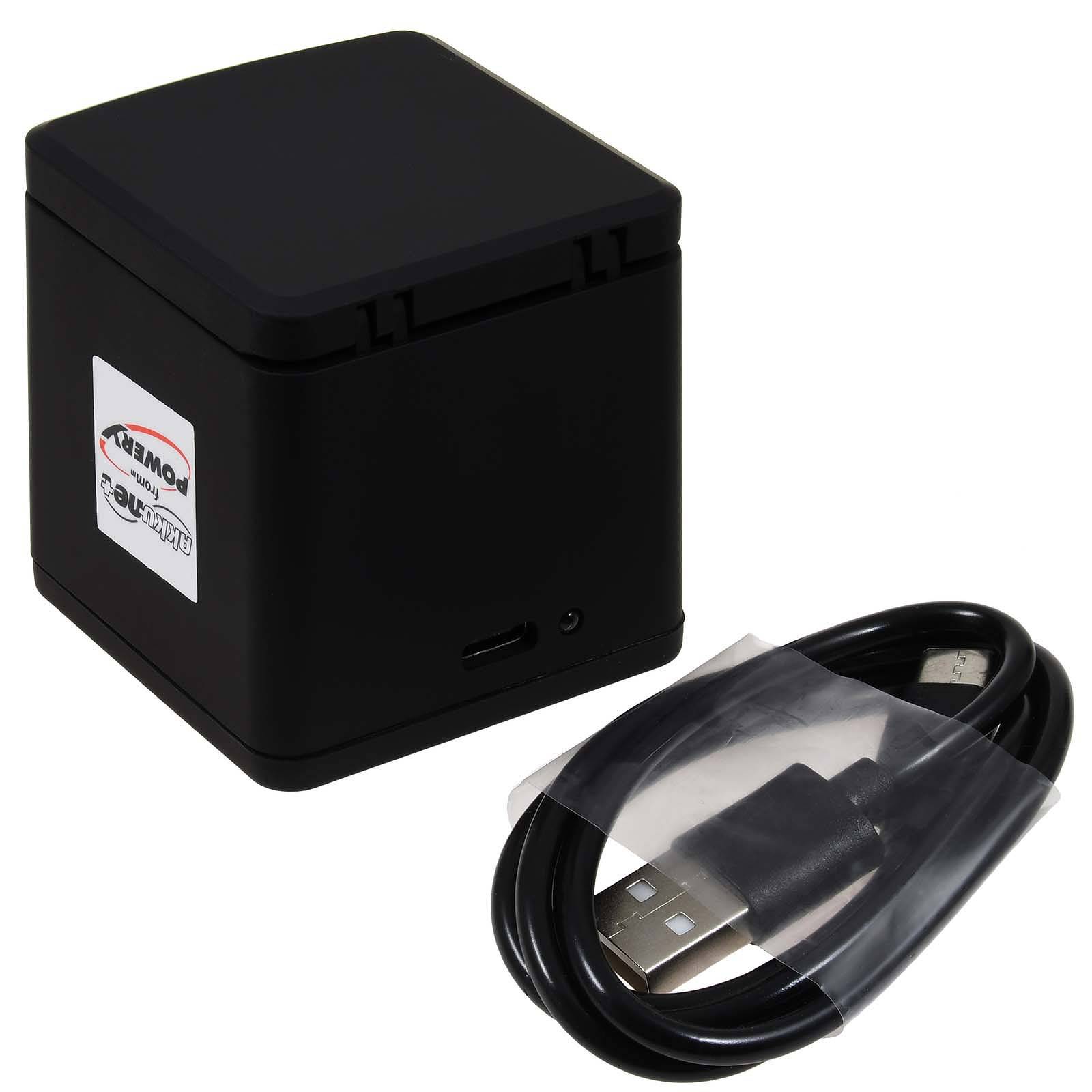 Powery Ladegerät kompatibel mit GoPro Typ AHDBT-901 lädt bis zu 3 Stück