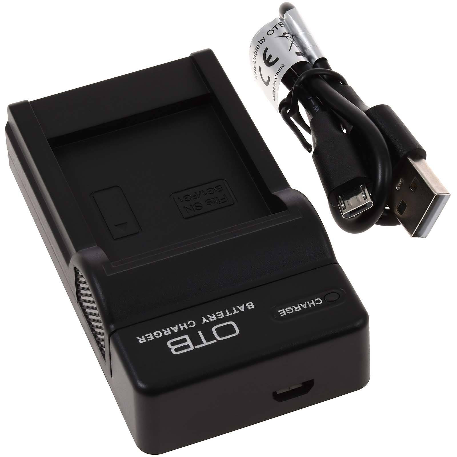Powery Ladegerät, Ladestation DC-K passend für Akku Sony Typ NP-BG1 NP-FG1, 5V