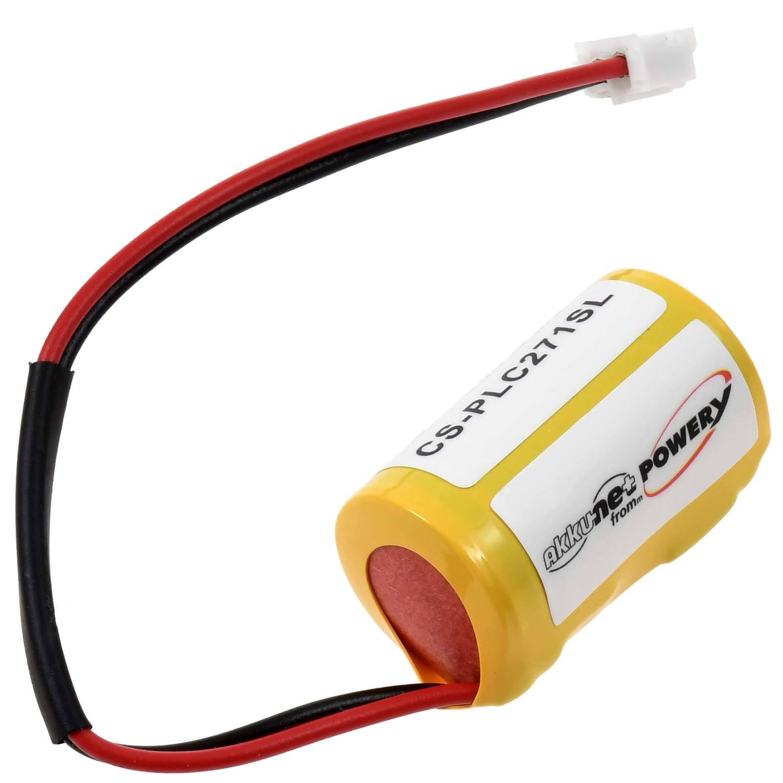 Powery SPS-Lithiumbatterie kompatibel mit Omron Typ COMP-311, 3V, Lithium-Mangandioxid