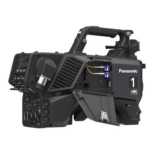 PANASONIC AK-UCX100 - 4K Studiokamera (19,29 Mpix MOS-Sensor | 12G-SDI | simultanes HDR/HLG | SMPTE / NDI / SRT | ND- &