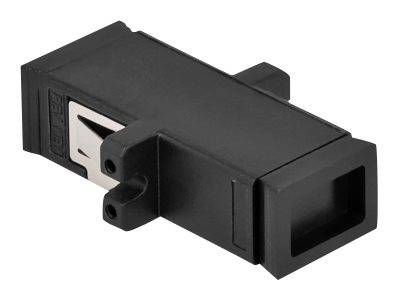 DELOCK LWL Kupplung MTRJ Buchse zu schwarz Multimedia-Technik Lichtwellenleiterkab