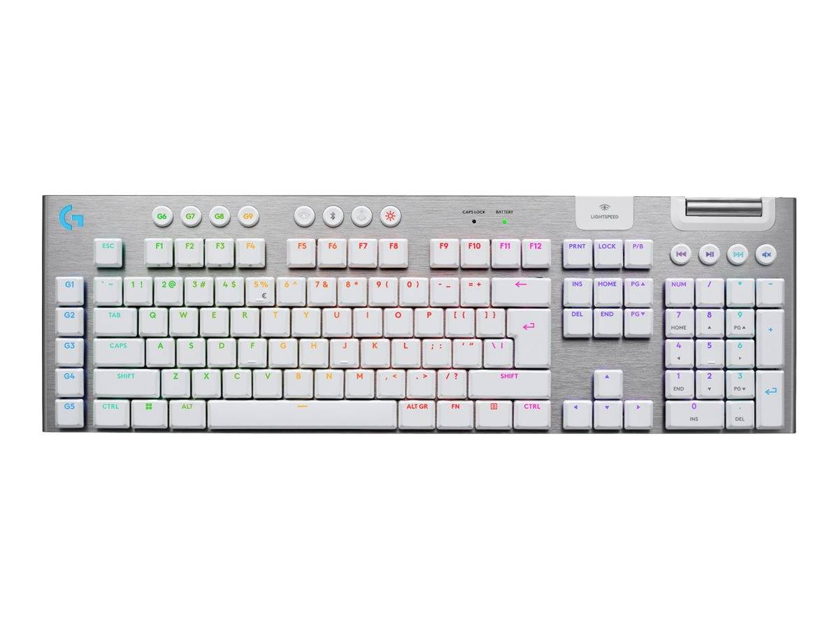 Logitech G915 X LIGHTSPEED Wireless Gaming Keyboard White (US)