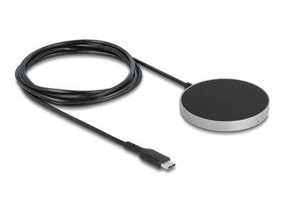 DELOCK Wireless Charger mit 5W / 7,5W / 10W / 15W Ladepad Multimedia-Technik Ladegerät wireless
