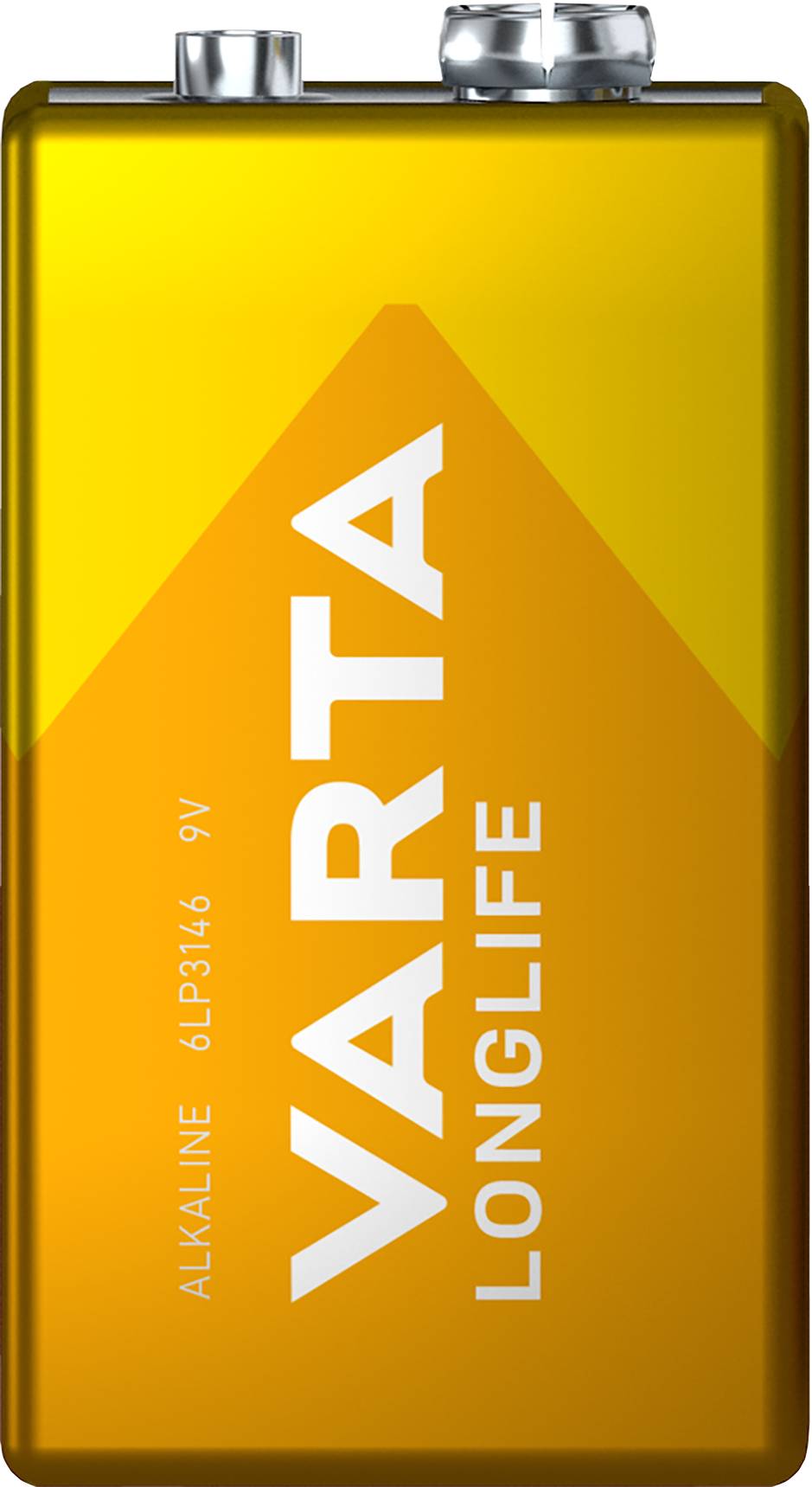 200x Varta Longlife Alkaline 4122-​6LR61-9V-E-Block Batterie - Tray