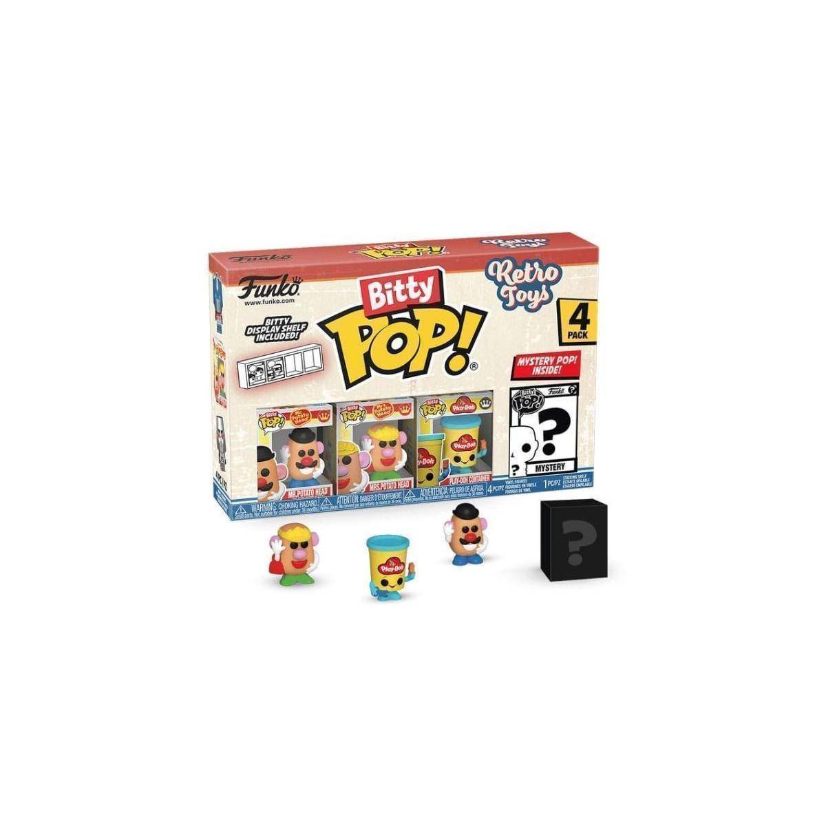 FK75446 - Retro Toys Bitty POP! Vinyl Figuren 4er-Pack Mr. Potato Head 2,5 cm