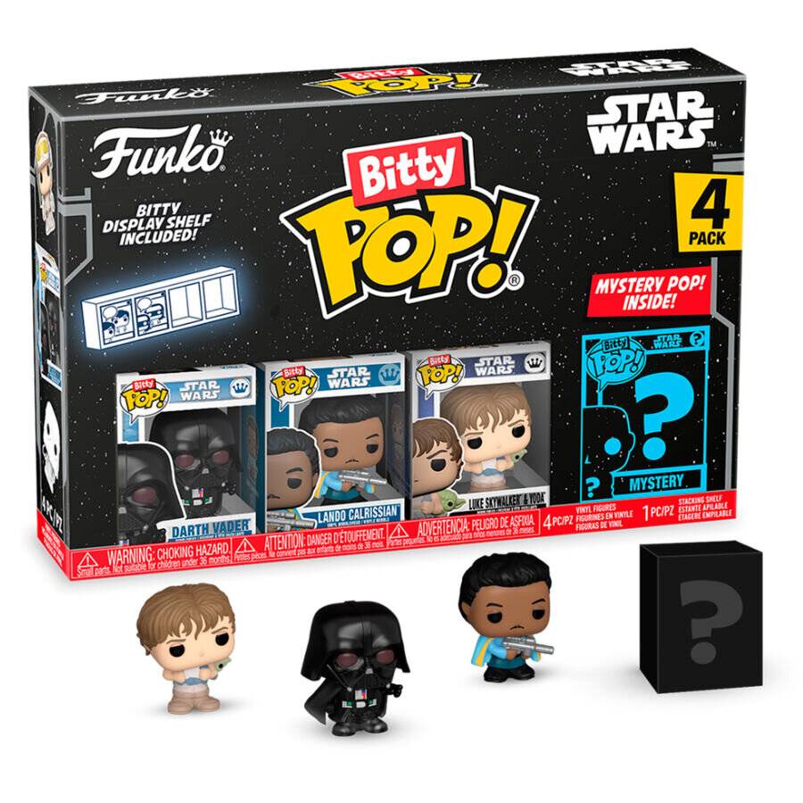 Blister 4 Figuren Bitty POP Star Wars Darth Vader