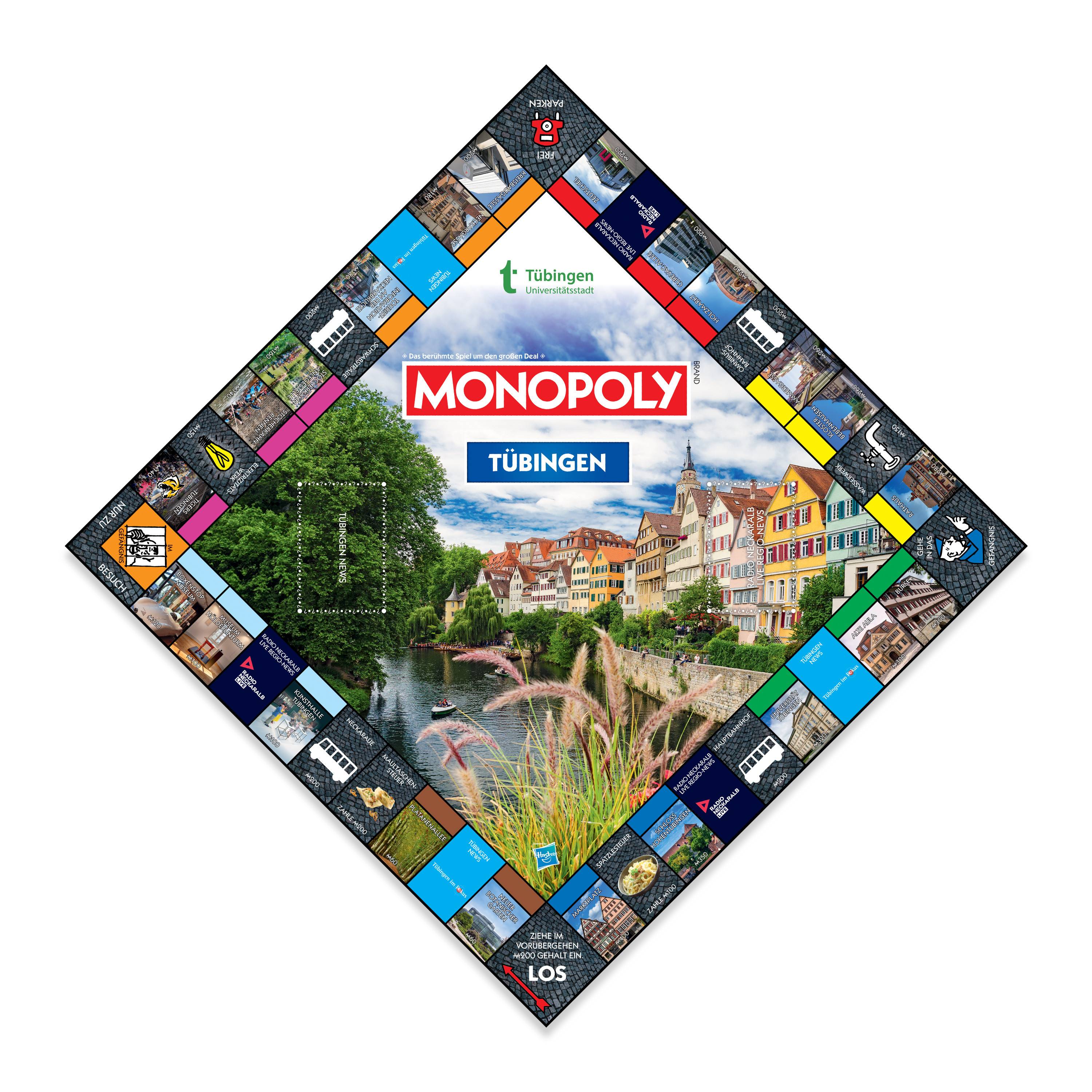 Monopoly - Tübingen Brettspiel Gesellschaftsspiel Spiel Cityedition Stadtedition