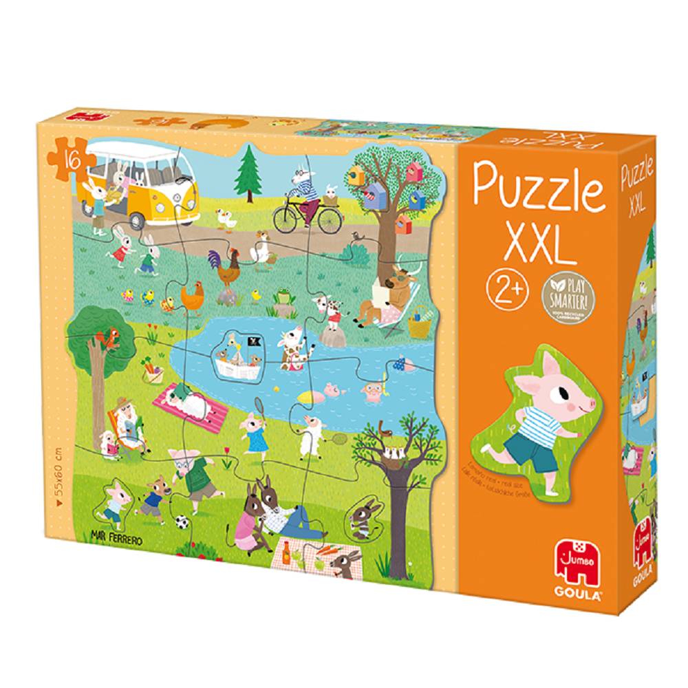 Goula 53427 Puzzle XXL Tiere