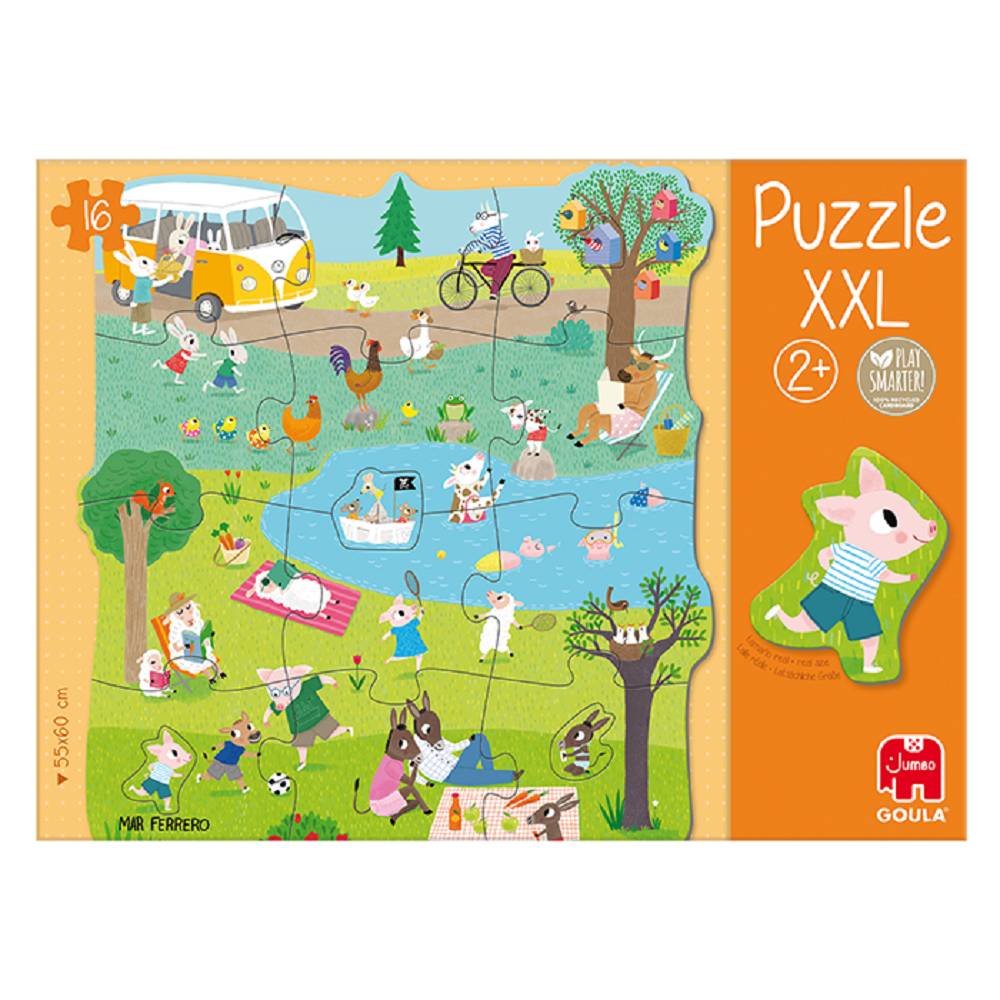 Goula 53427 Puzzle XXL Tiere