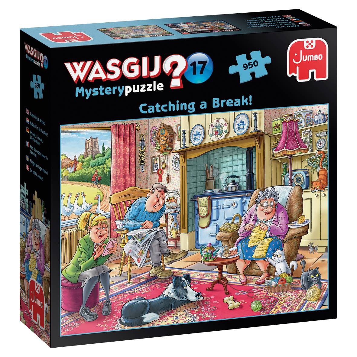 Wasgij Mystery 17 Friede, Freude, Eierkuchen! 950 Teile Puzzle