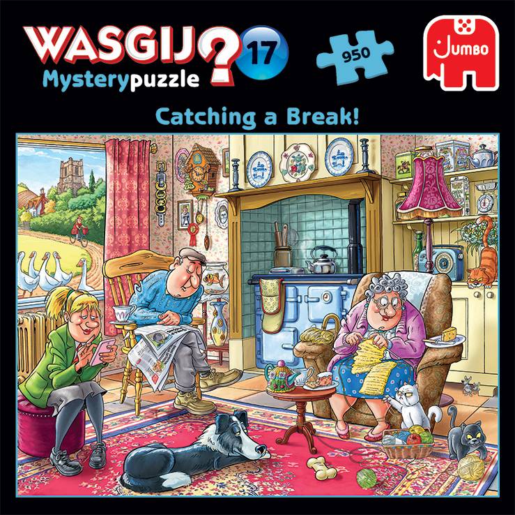 Wasgij Mystery 17 Friede, Freude, Eierkuchen! 950 Teile Puzzle