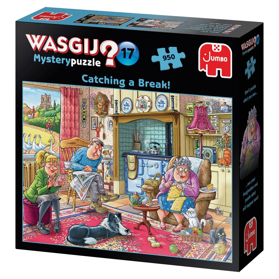 Wasgij Mystery 17 Friede, Freude, Eierkuchen! 950 Teile Puzzle