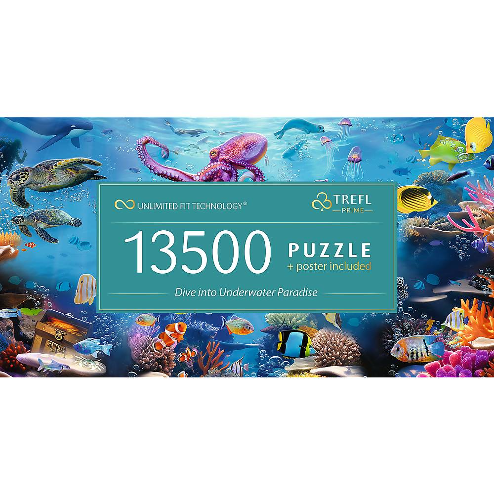 Unterwasserparadies 13500 Teile Puzzle