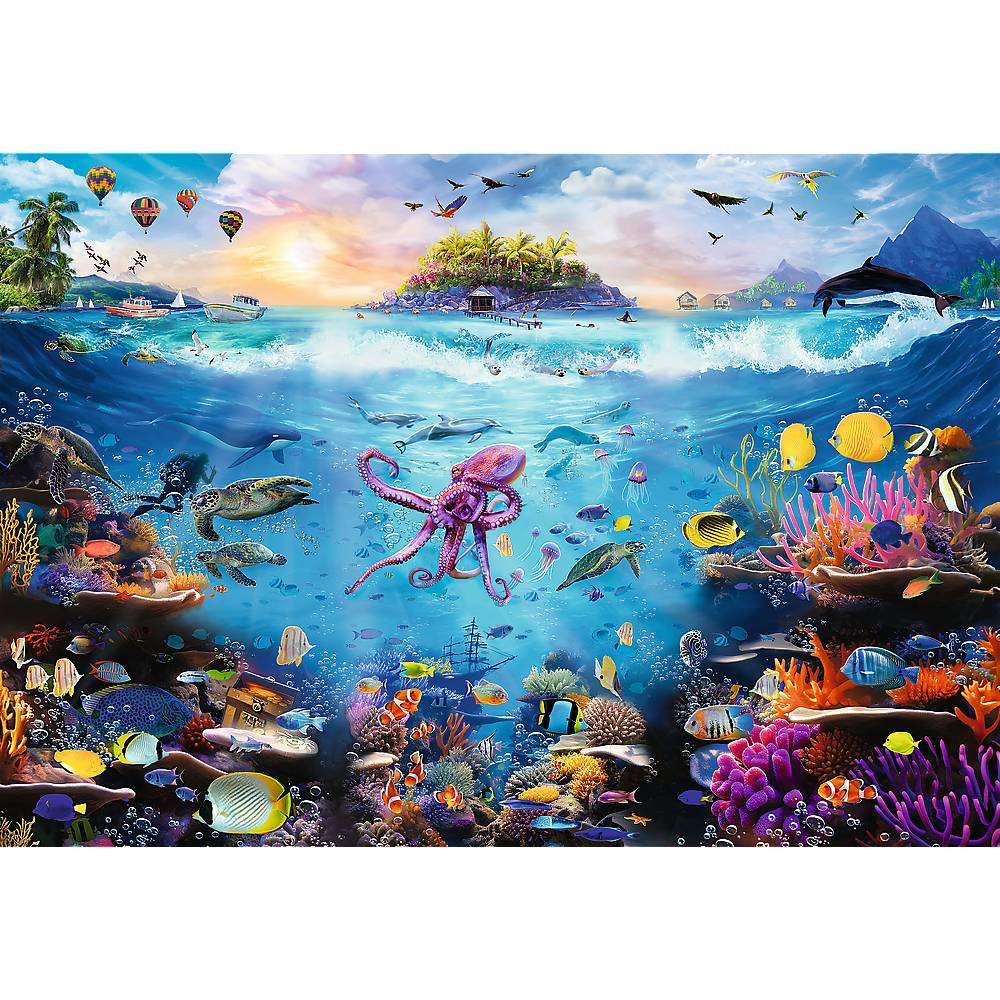 Unterwasserparadies 13500 Teile Puzzle