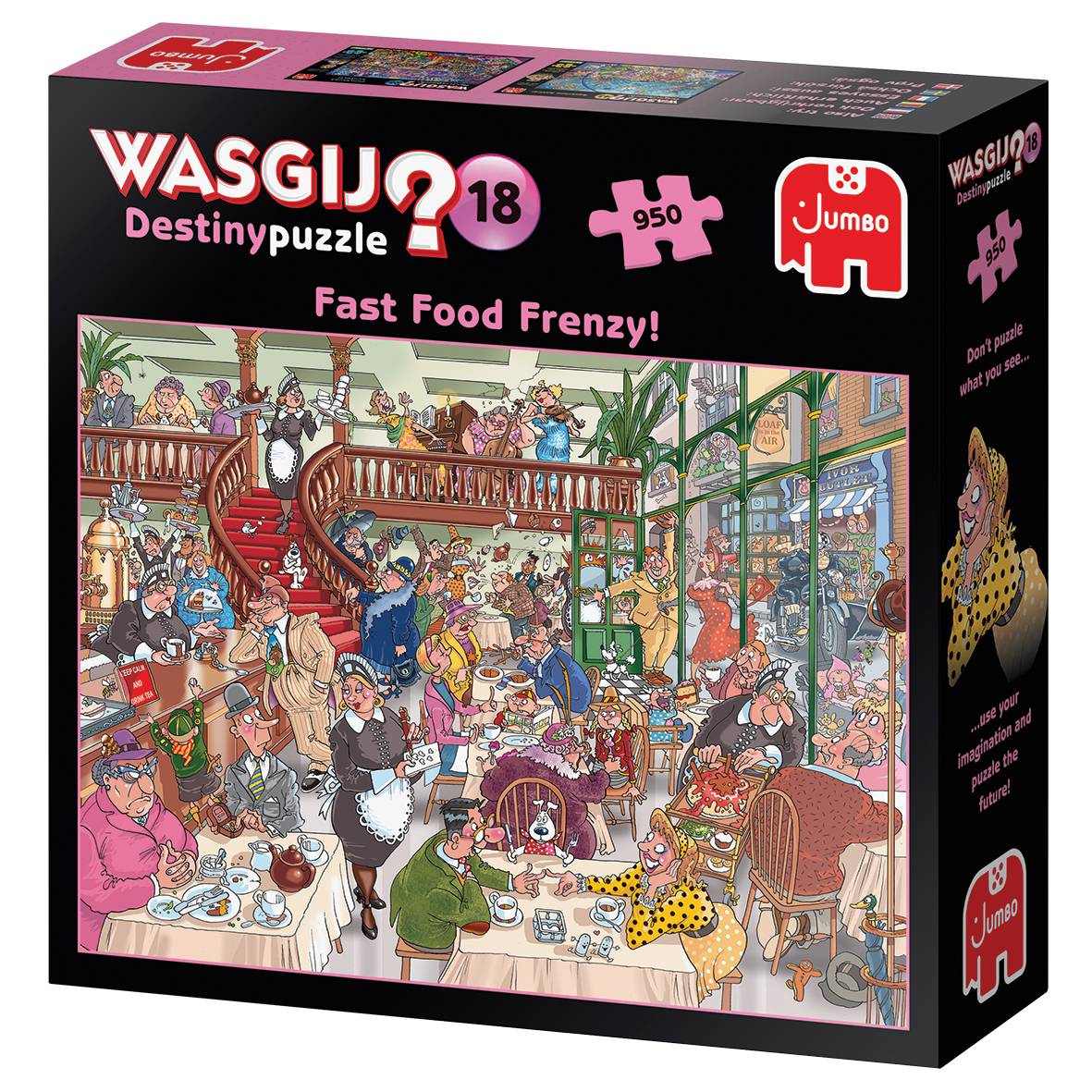 Wasgij Destiny 18 Fast Food Rausch! 950 Teile Puzzle