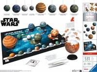 RAVENSBURGER - 3D Puzzleball Sortiment Himmelskörper der Star Wars Galaxie