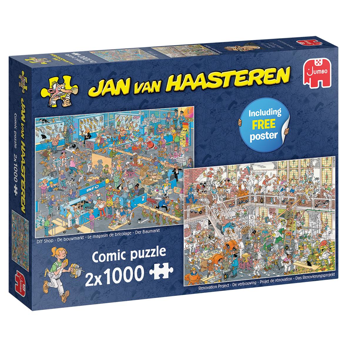 Jan van Haasteren - Der Baumarkt & Das Renovierungsprojekt Puzzle