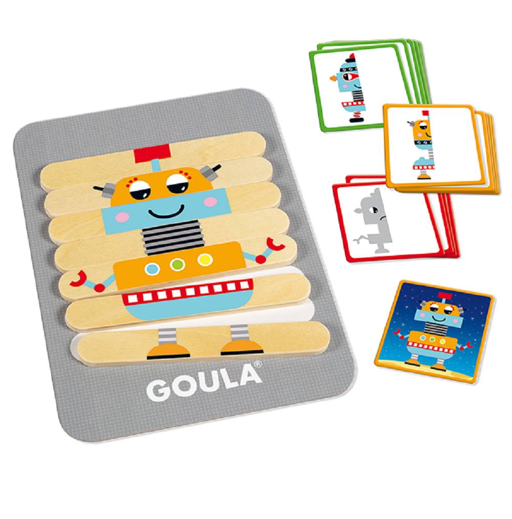 Goula 50212 Robot-Mix, Kinderspiel