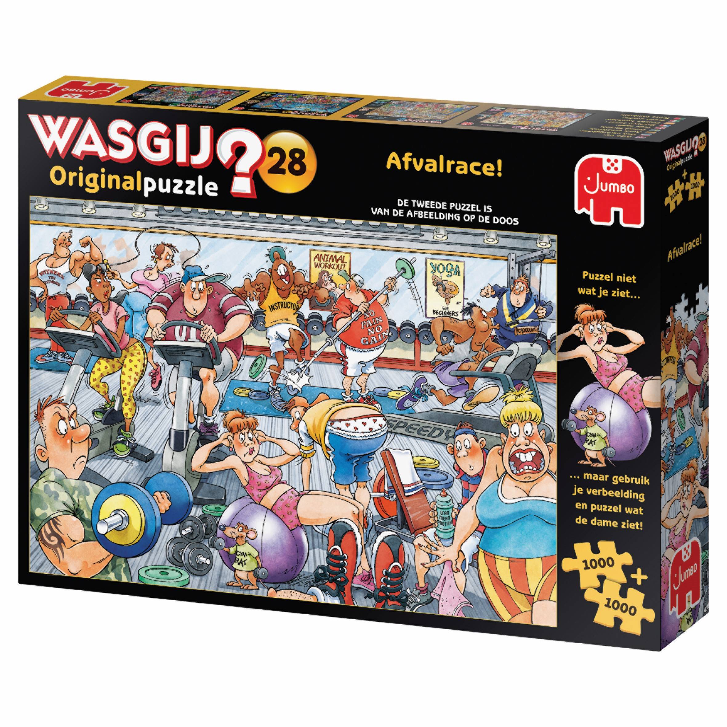 Wasgij Original 28 Hilfe, das Gewicht fällt! 2x1000 Teile Puzzle