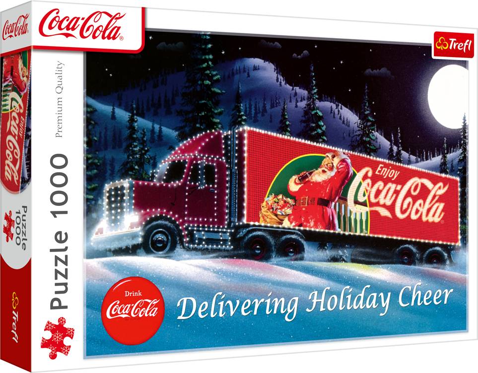 Trefl, Coca-Cola: Weihnachtstruck, 1000 Teile Puzzle