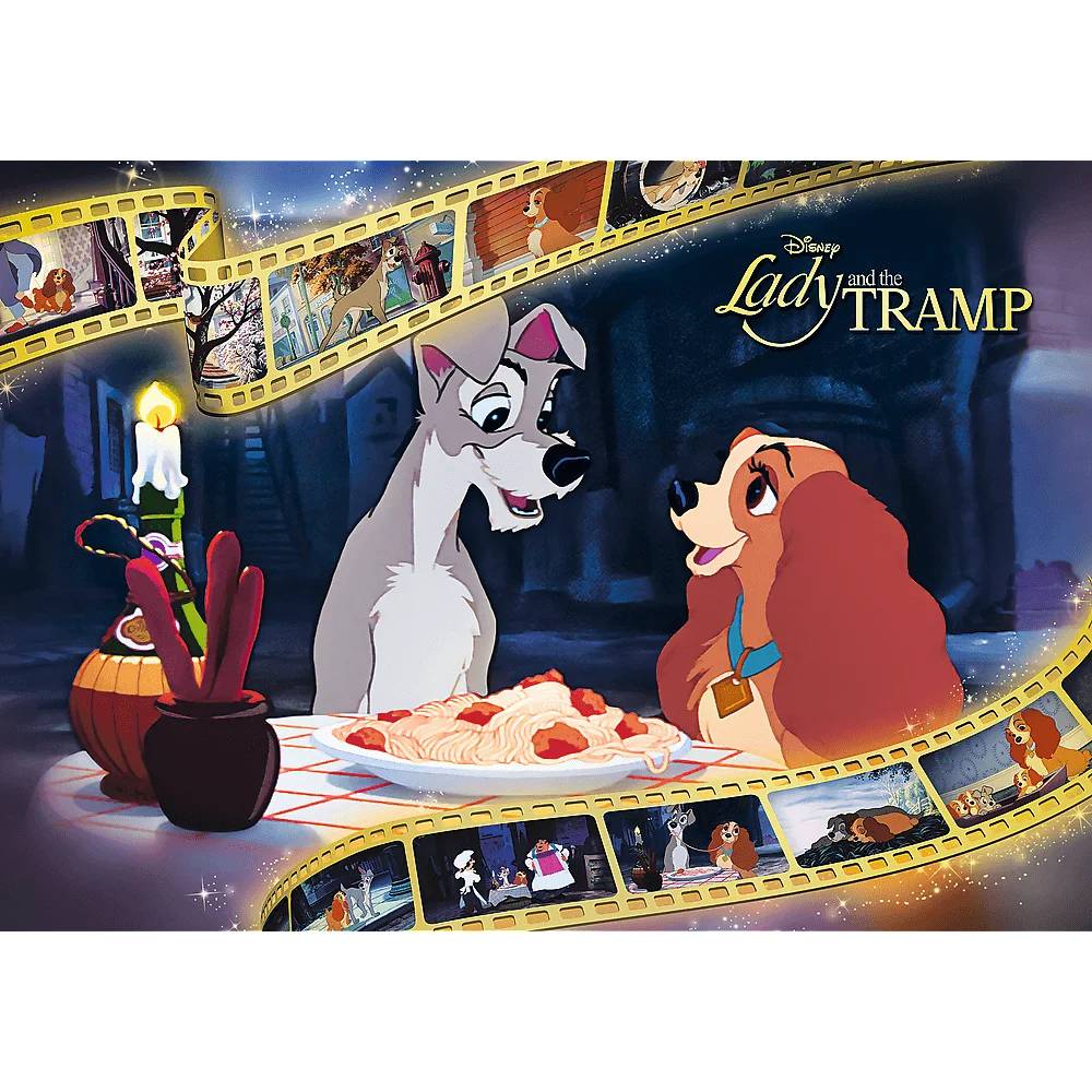 Trefl 10830 Disney Susi & Strolch Premium Plus 1000 Teile Puzzle