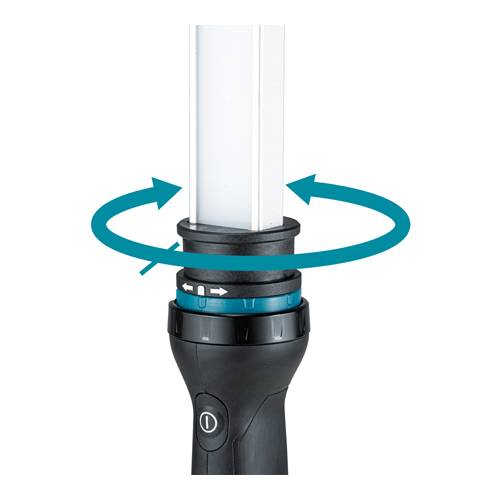 MAKITA ML012 - LED-Akku-Stableuchte (40 V | XGT | 1.700 / 800 / 400 Lumen | inkl. Teleskophalterung)