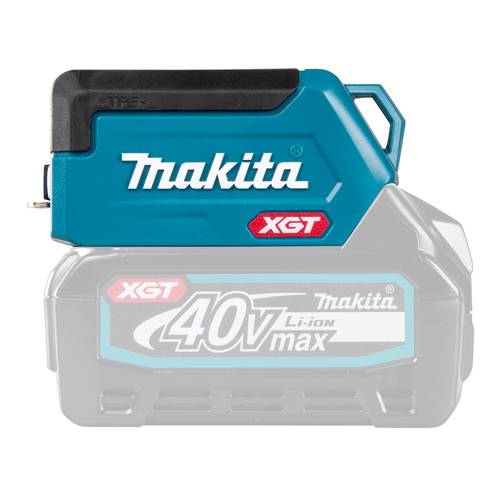 MAKITA ML011G - LED-Akku-Taschenlampe (40 V | XGT | Lichtstrom 300/150 Lumen | inkl. Blendschutzabdeckung)