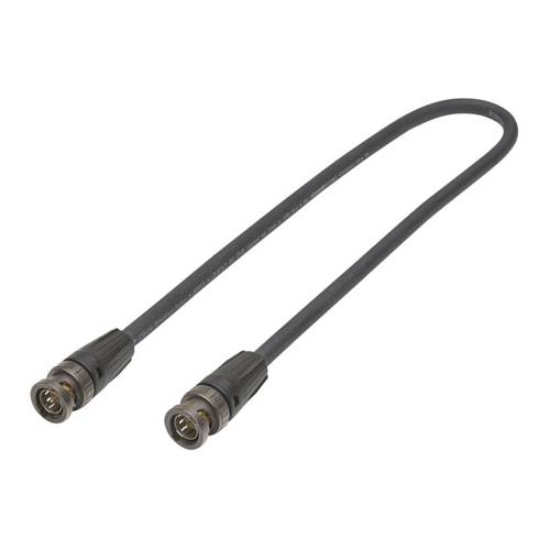 SOMMER CABLE V8GX-0100-SW-SW - Video-Patchkabel 4K SC-Vector PLUS 0.8/3.7 DZ (BNC/BNC | schwarz) - 1,00m
