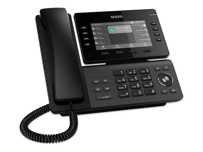 snom D812 - VoIP-Telefon - SIP, SDP, RTP, RTCP, RTCP-XR, ICE, SIPS, SIP over TLS, SRTP, SRTCP