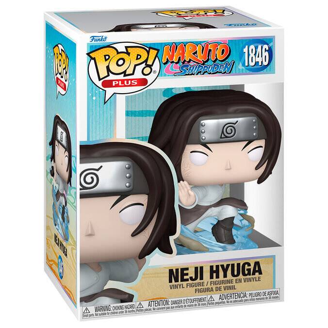 Naruto Shippuden POP! Plus Animation Vinyl Figuren Neji 9 cm