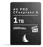 AV PRO CFexpress Type A Speicherkarte mit 1TB Kapazität, 1800MB/s Lesgeschwindigkeit und Unterstützung für 400er Video-Performance-Garantie.