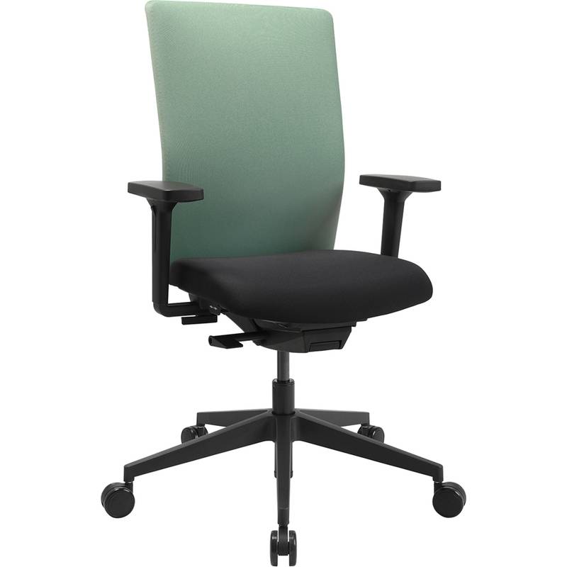 Topstar Bürodrehstuhl "Airwork G", schwarz / mint