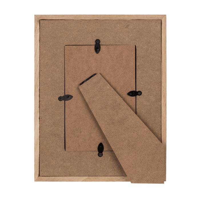 Bilderrahmen aus Holz 10x15cm in Rattan Optik