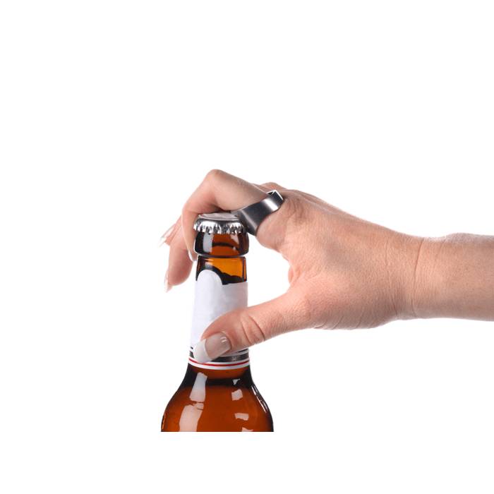 Flaschenöffner Ring aus Metall