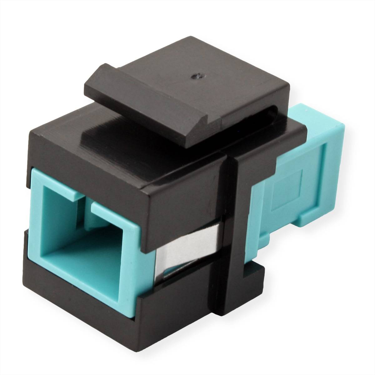 ROLINE Keystone LWL-Adapter SC/SC Simplex, Multimode, OM3