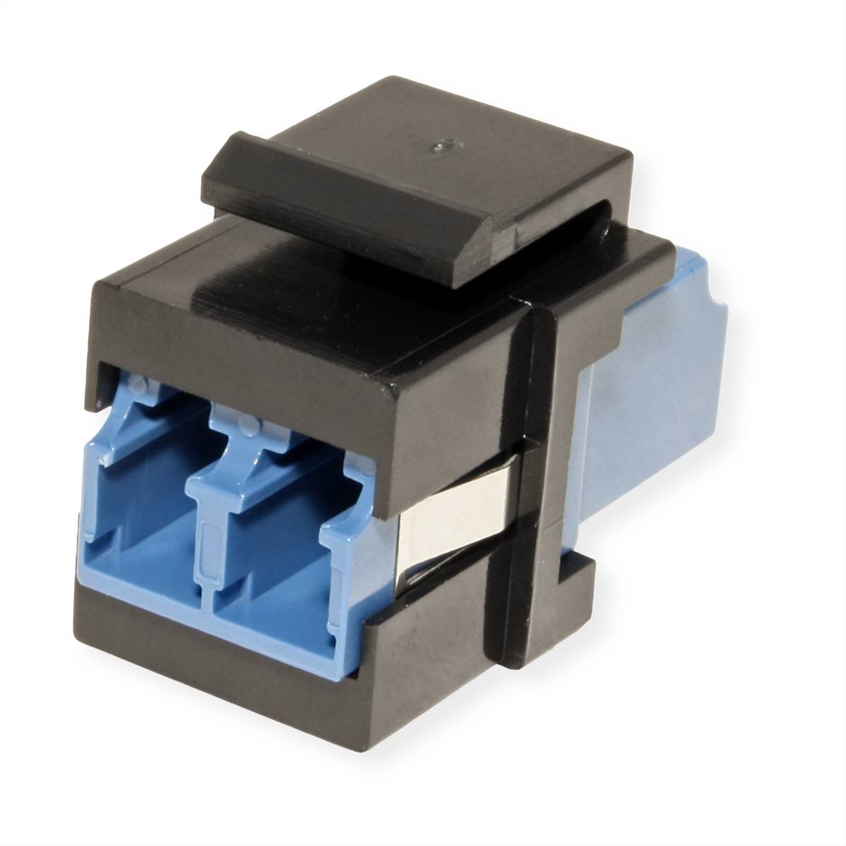 ROLINE Keystone LWL-Adapter LC/LC Duplex, Single Mode, OS2