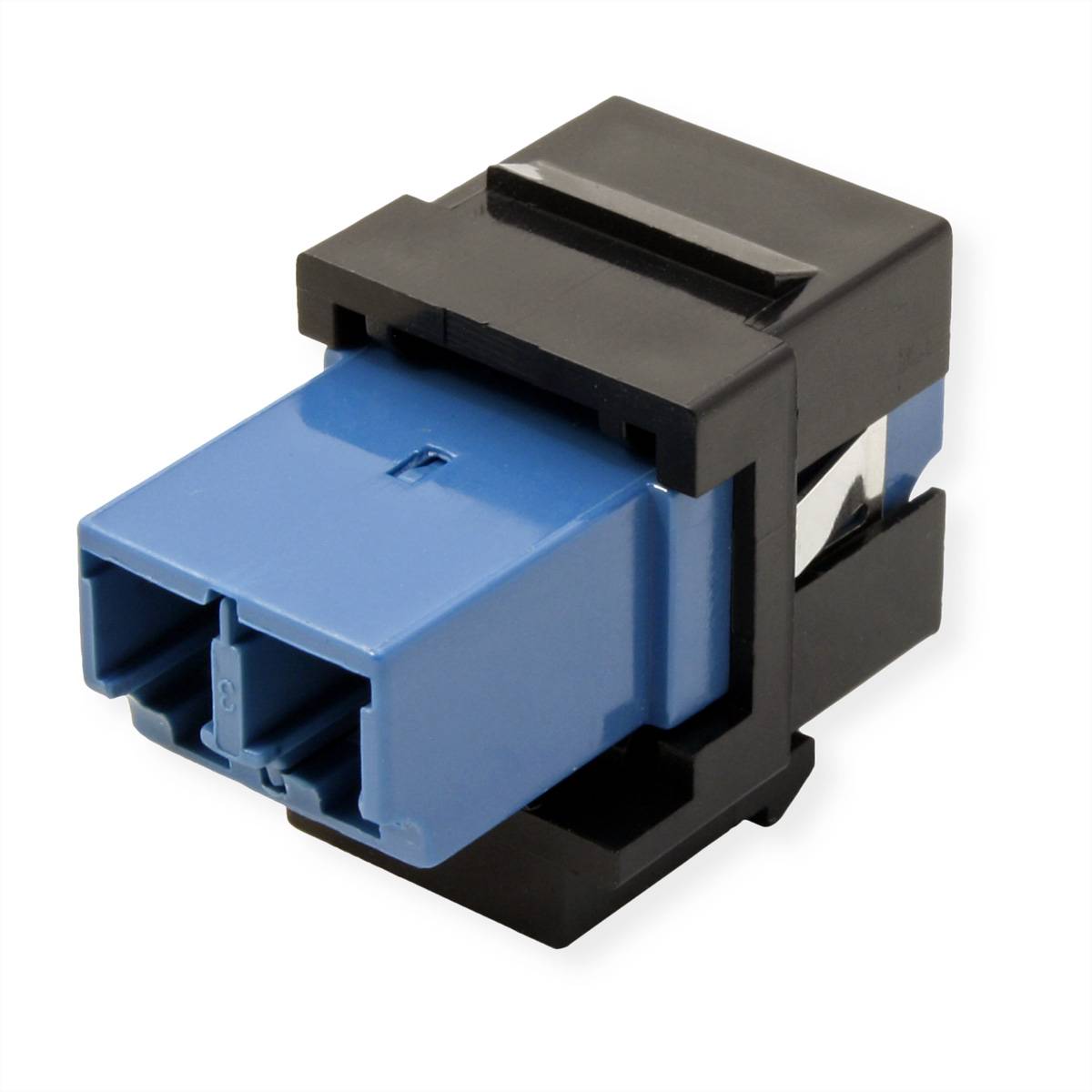 ROLINE Keystone LWL-Adapter LC/LC Duplex, Single Mode, OS2