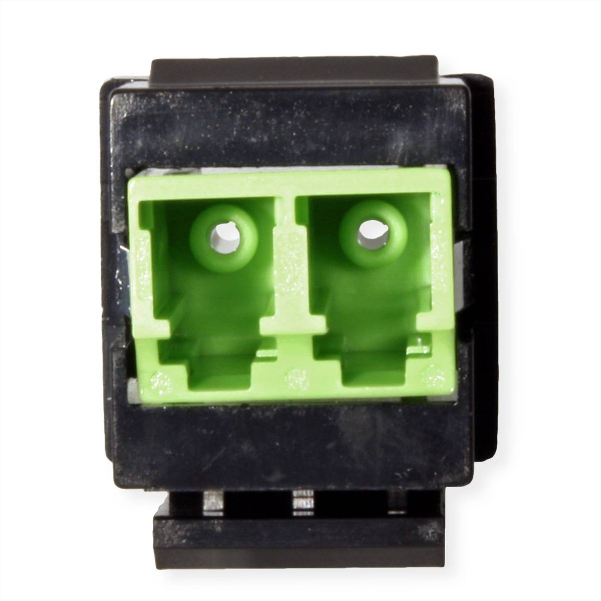 ROLINE Keystone LWL-Adapter LC/LC Duplex, Multimode, OM5