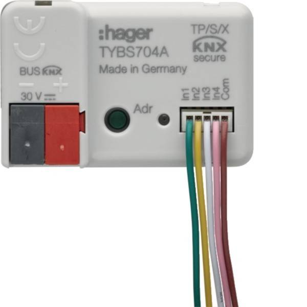 Hager Binäreingang 4f TYBS704A