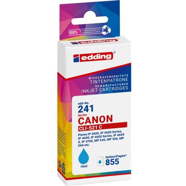 Tintenpatrone ersetzt Canon CLI-521 cyan