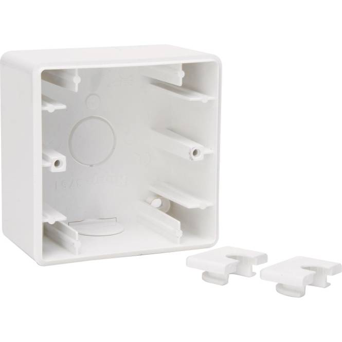 Kopp HK02-APgehäuse 1-fach 375102008:arktisweiß Install.Baumaterial Schaltermat/Geb.Steu Schalter