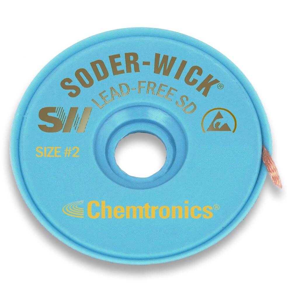 ESD-Entlötlitze Soder-Wick®, 1,5 mm, gelb, 3 m