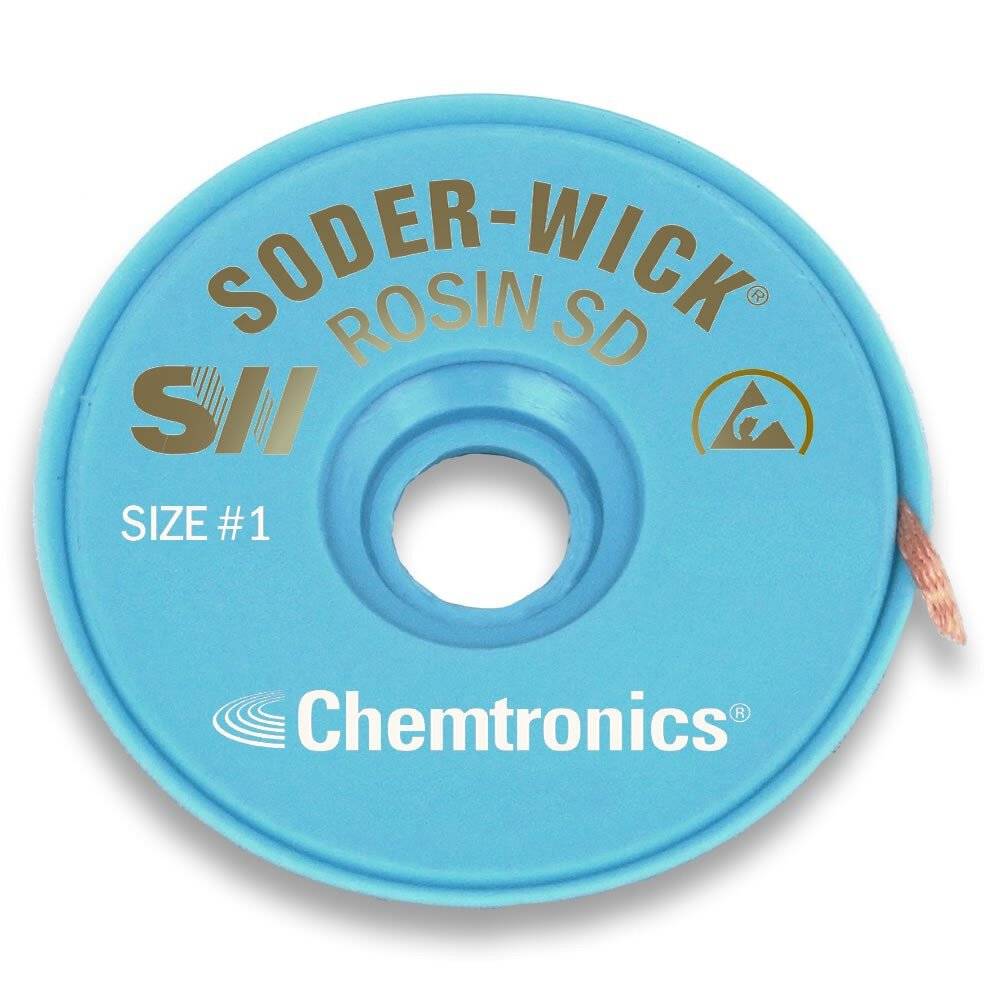 ESD-Entlötlitze Soder-Wick®, 0,8 mm, weiß, 1,5 m
