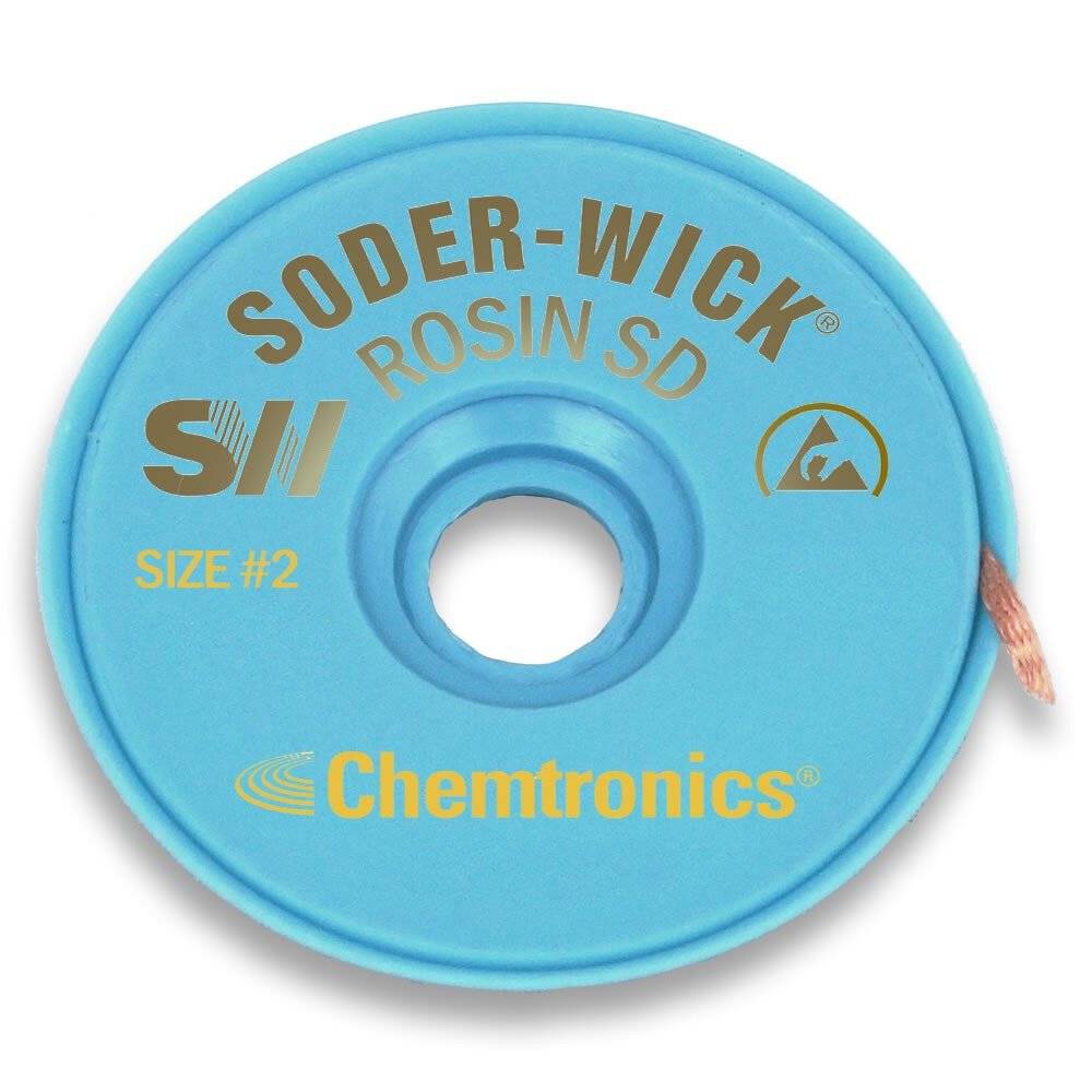 ESD-Entlötlitze Soder-Wick®, 1,5 mm, gelb, 3 m