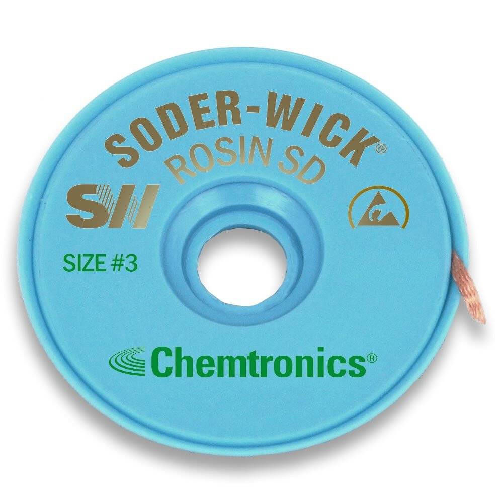 ESD-Entlötlitze Soder-Wick®, 2 mm, grün, 1,5 m