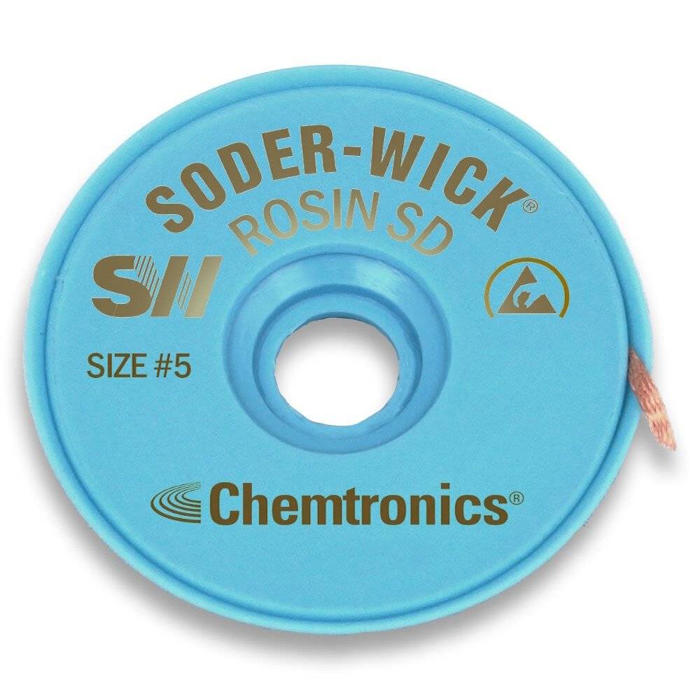 ESD-Entlötlitze Soder-Wick®, 3,7 mm, braun, 1,5 m