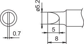 COMPOSIT Lötspitze Format 5.2D