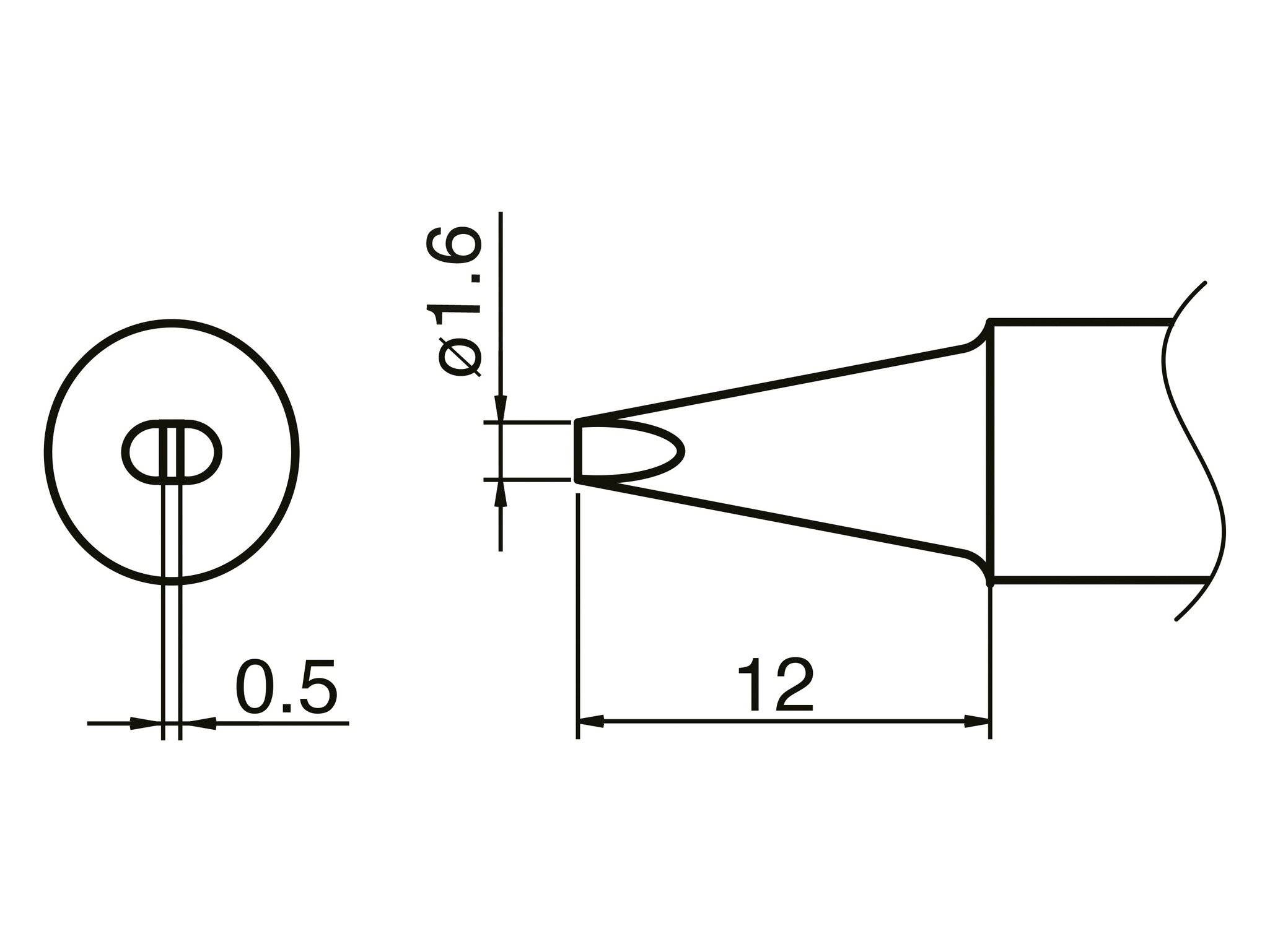 COMPOSIT Lötspitze Format 1.6SSD