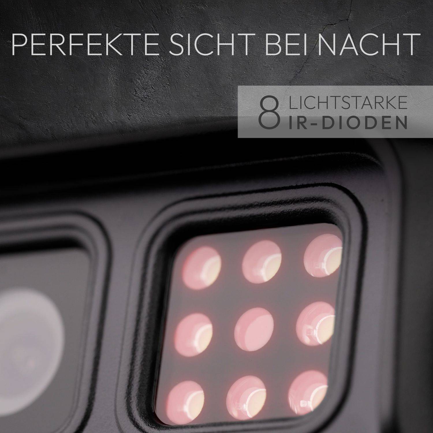 VSG24 Rückfahrkamera VISION AI PRO | HD 1080P | 120° | PERSONENERKENNUNG